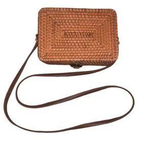 Small Bamboo Box Bag